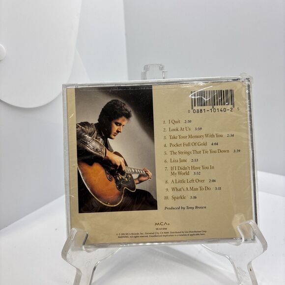 NEW Vince Gill Pocket Full of Gold CD 1991 MCA 10140 HYPE AD SEALED - Picture 4 of 6